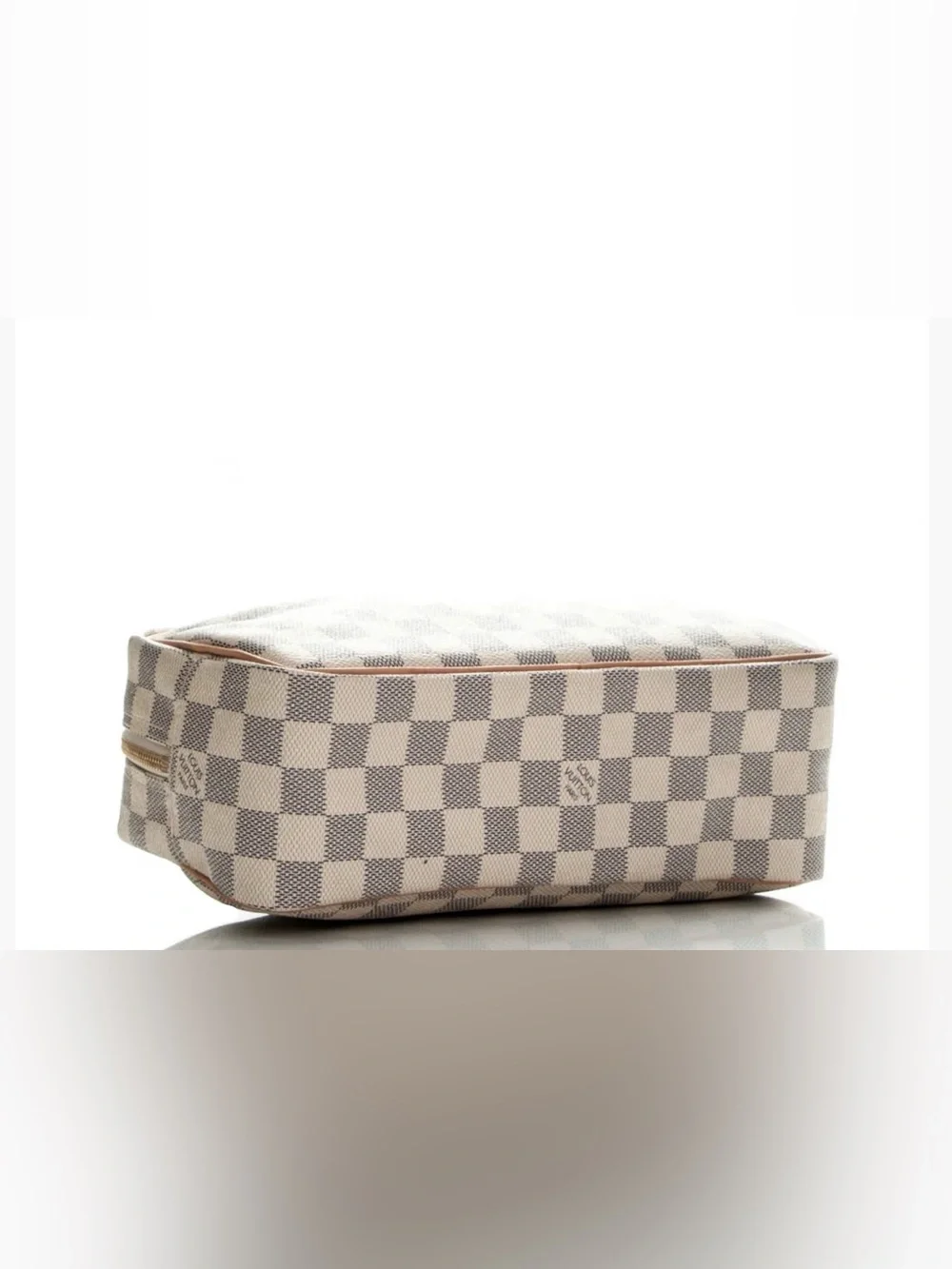 Louis Vuitton GM Damier Azur Toiletry Pouch Makeup Bag